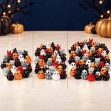 Visual comparison of 24, 36 and 48 piece Spooky Quack Pack bundle sizes