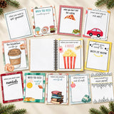 Overview of the 12 MerryCard themed gift card pages