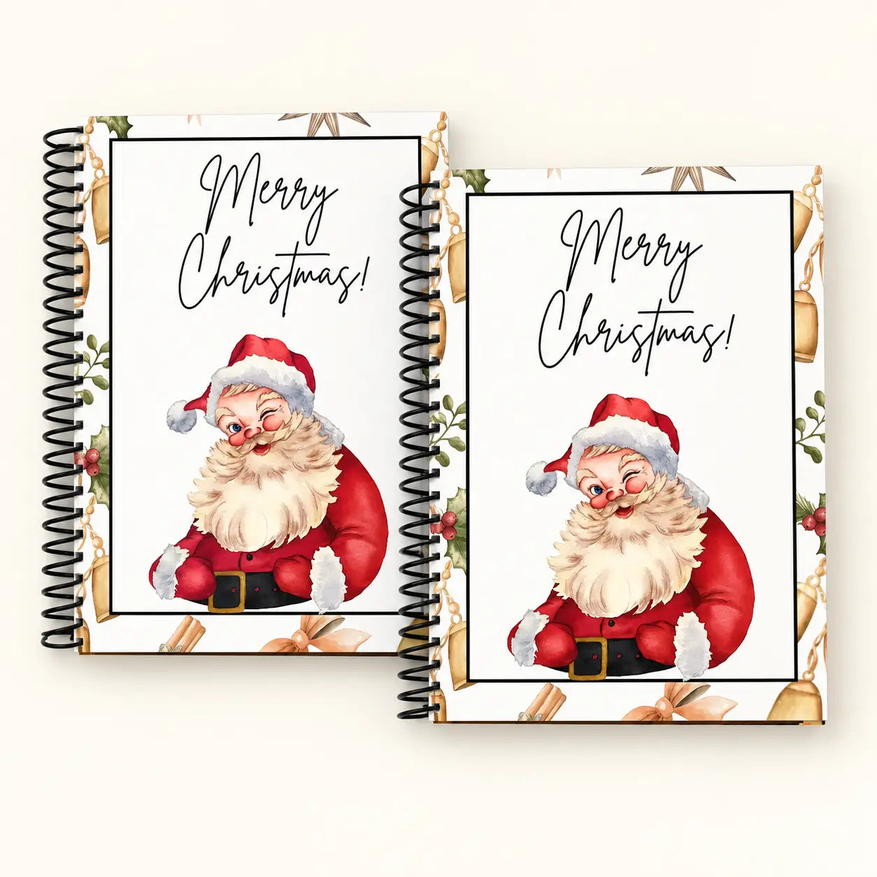 2 Books – Santa + Santa