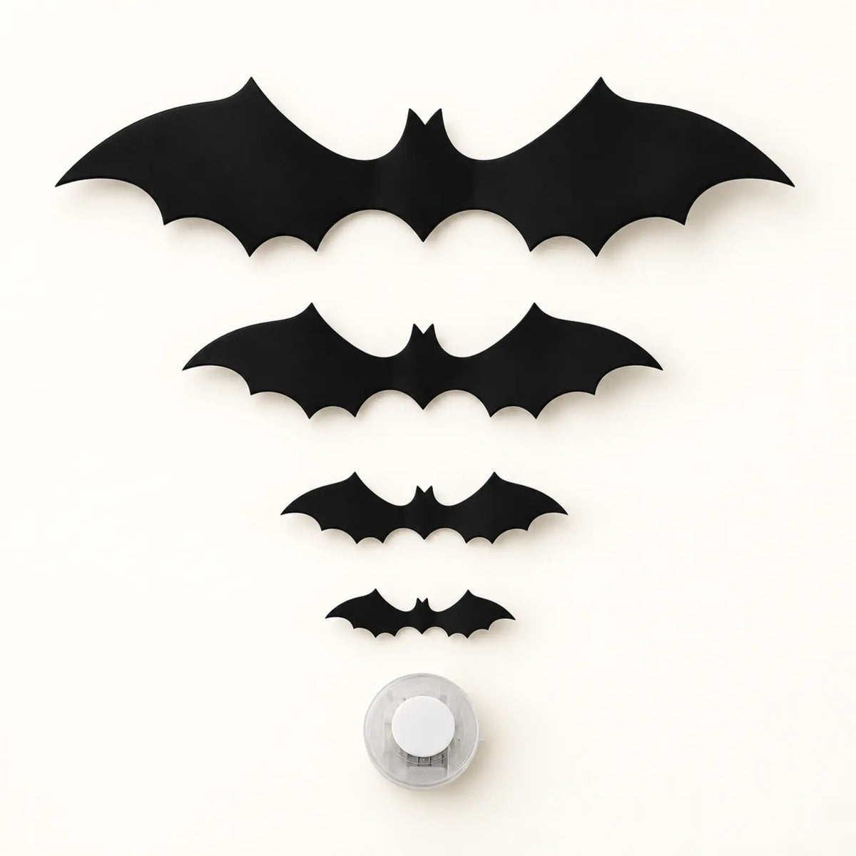 Four Midnight Swarm bat sizes and circular light module